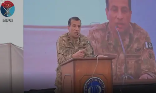 DG ISPR engages students at comsats on security and misinformation