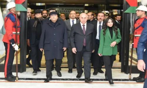 President Zardari arrives in Baghdad on four-day official visit