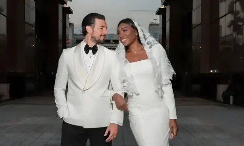 امریکی ٹینس اسٹار وینس ولیمز کی اطالوی اداکارہ سے شادی