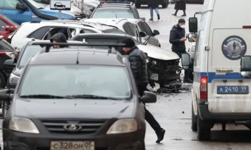 ماسکو میں ایک اور کار بم دھماکہ: 2 پولیس اہلکاروں سمیت 3 افراد ہلاک