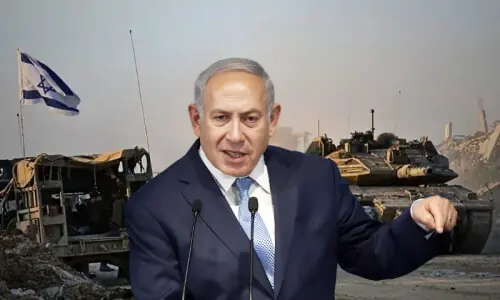 رفح دھماکا: نیتن یاہو کا حماس پر الزام، جوابی کارروائی کی دھمکی