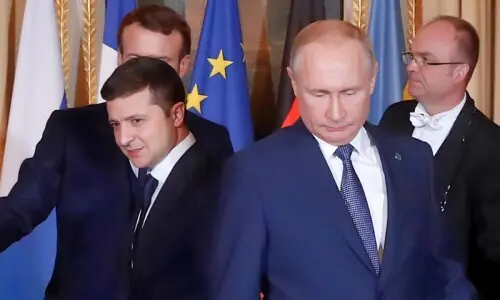 زیلنسکی کی روس کو فوجی انخلا کی مشروط پیشکش