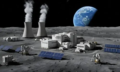 روس کا چاند پر نیوکلیئر پلانٹ بنانے کا منصوبہ، امریکہ بھی میدان میں آگیا