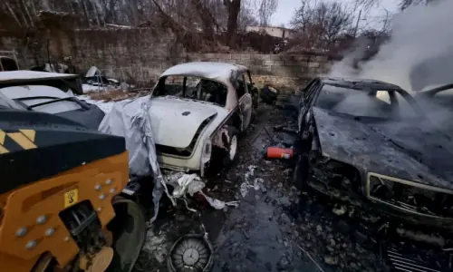 زیلنسکی ٹرمپ ملاقات سے قبل یوکرین پر روسی ڈرونز اور میزائلوں کی بارش