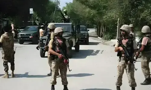 بلوچستان کے ضلع پنجگور میں سیکیورٹی فورسز کا آپریشن، 4 دہشت گرد ہلاک