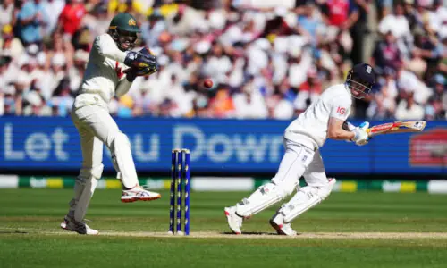Curator &lsquo;shocked&rsquo; by Melbourne pitch performance in Ashes