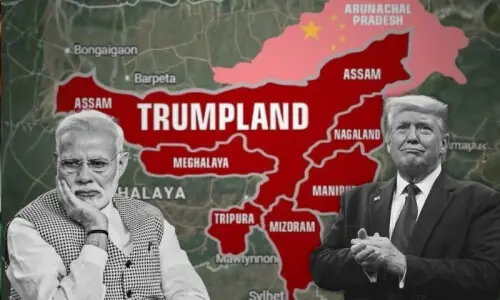 بھارت میں &rsquo;ٹرمپ لینڈ&lsquo; کے نام سے الگ ملک کا معاملہ کیا ہے؟