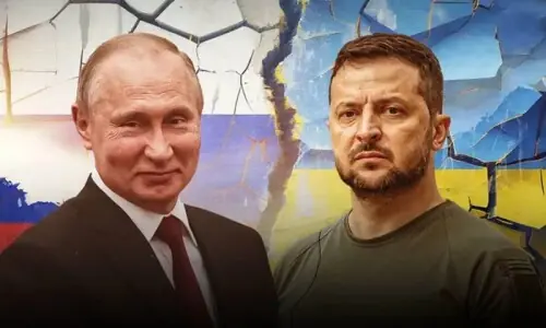 روس کا یوکرین پر صدر پیوٹن کی رہائش گاہ پر ڈرون حملے کا الزام، زیلنسکی کی تردید