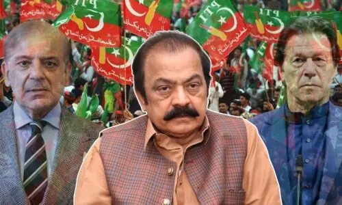 پی ٹی آئی میں اکثریت حکومت سے مذاکرات چاہتی ہے، بس عمران خان نہیں چاہتے: رانا ثنا اللہ