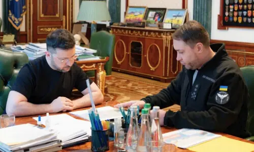 یوکرینی صدر نے انٹیلی جنس چیف کو صدارتی انتظامیہ کا سربراہ بنا دیا یوکرینی صدر نے انٹیلی جنس چیف کو صدارتی انتظامیہ کا سربراہ بنا دیا