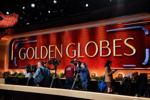 Hollywood stars battle for trophies at Golden Globes