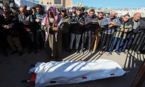 Three Palestinians killed in Israeli drone strike on Gaza