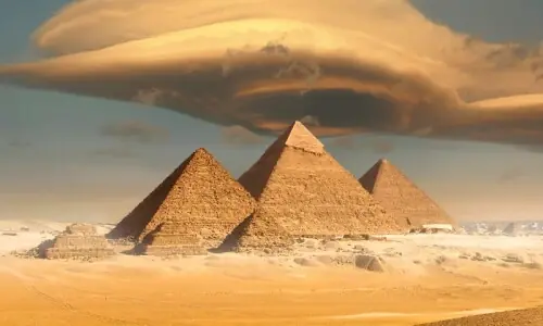 اہرام مصر کی تعمیر سے متعلق نیا دعویٰ سامنے آگیا اہرام مصر کی تعمیر سے متعلق نیا دعویٰ سامنے آگیا