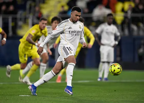 Mbappe double powers Real Madrid past Villarreal to top of LaLiga