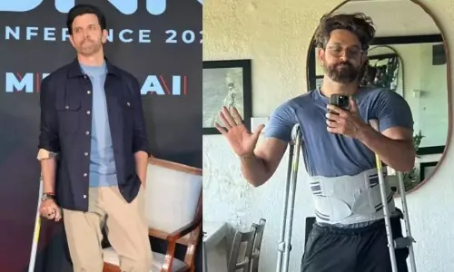 ہریتک روشن بیساکھیوں پر، وجہ بتا دی ہریتک روشن بیساکھیوں پر، وجہ بتا دی