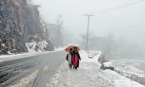 Heavy snowfall throws life out of gear in KP, GB and Balochistan