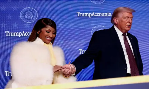 Nicki Minaj declares herself Trump&rsquo;s no.1 fan at Trump accounts summit