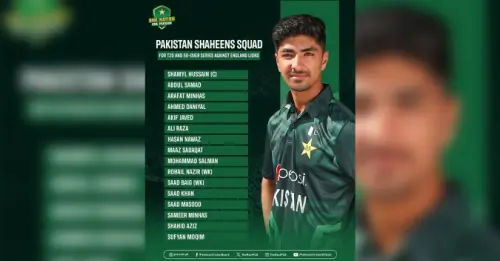Pakistan Shaheens name squad for T20, ODI vs England Lions