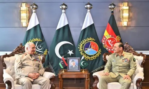 Pakistan and Libya agree to strengthen defence ties