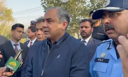 Mohsin Naqvi blames India for Islamabad mosque blast