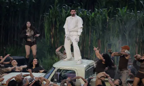 Bad Bunny reveals heartfelt tribute behind Super Bowl jersey