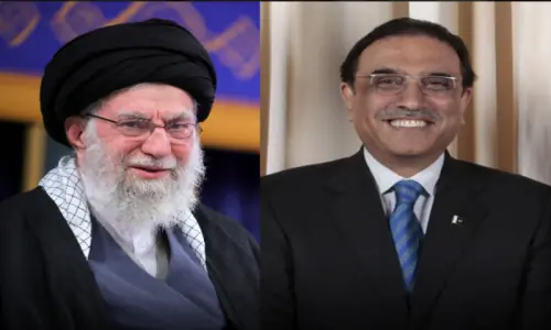 Zardari congratulates Iran on Islamic revolution anniversary