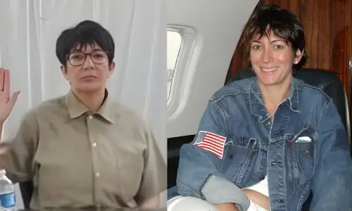 &rsquo;یہ وہ نہیں!&lsquo;: ایپسٹین کی ساتھی گسلین میکسویل کی جیل ویڈیو نے ہنگامہ کھڑا کردیا