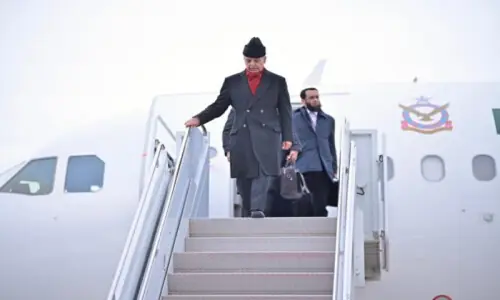 PM Shehbaz arrives in US for Gaza Board of Peace meeting