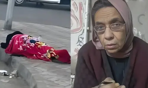 مصر میں خاتون نیوکلیئر انجینیئر فٹ پاتھ پر بے گھر زندگی گزارنے پر مجبور