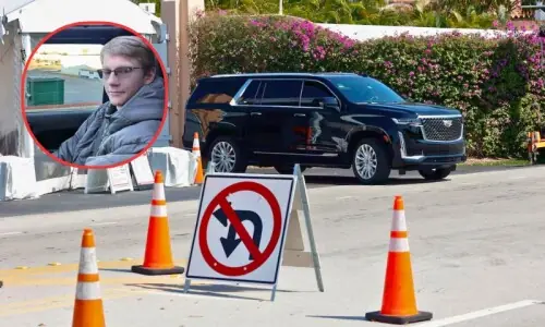 ٹرمپ کے گھر میں گھسنے کی کوشش کرنے والا مسلح شخص ہلاک