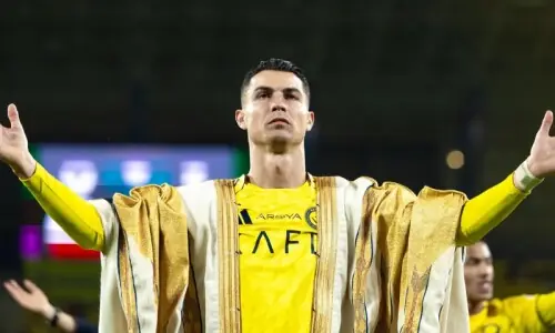 رونالڈو کا 500 گول مکمل کرنے پر انوکھے سعودی انداز میں جشن