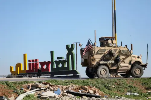 US military begins withdrawing from main base in northeast Syria, Syrian sources say