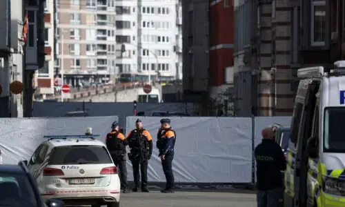 Belgian synagogue damaged in blast