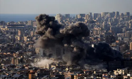 Israeli strikes hit near Beirut as envoy says disarming Hezbollah could end war