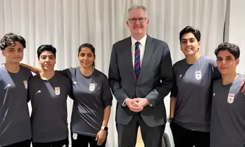 Iranian women&rsquo;s soccer squad member changes mind on Australia asylum offer, to return home