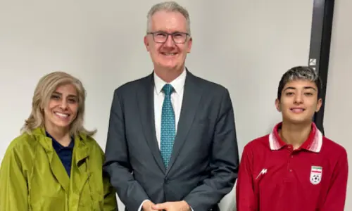 Three Iranian women soccer players to return home after seeking asylum in Australia