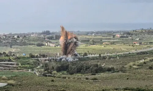 Israel launches wave of strikes on south Lebanon, hits bridge