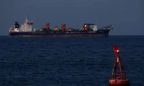 Second tanker carrying 55,000 tons of fuel to dock at Port Qasim today