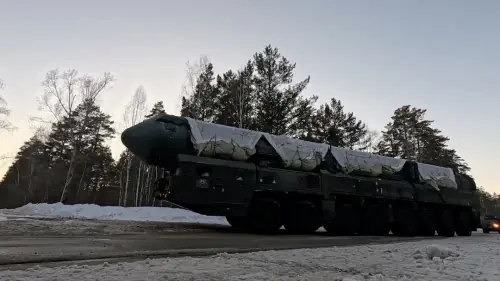 Russian nuclear missile forces hold drills in Siberia