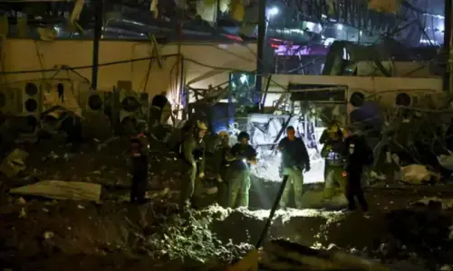 Iran claims strikes on 50 Israeli targets