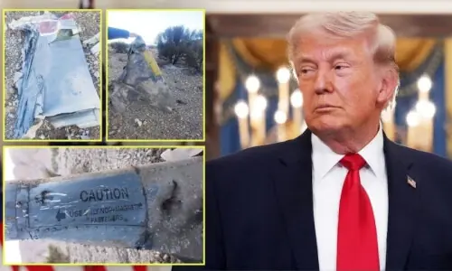 امریکی حکام کی ایران میں لڑاکا طیارے کی تباہی کی تصدیق، صدر ٹرمپ کو بھی آگاہ کر دیا