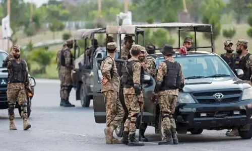 بلوچستان: ضلع مستونگ میں سیکیورٹی فورسز کی کارروائی، 6 دہشت گرد ہلاک