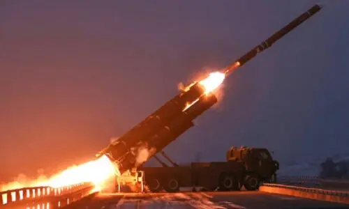 شمالی کوریا نے دو روز میں دو میزائل داغ دیے