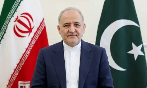 اسلام آباد ڈائیلاگ: ایرانی سفیر نے وفد کی پاکستان آمد سے متعلق بیان ڈیلیٹ کردیا