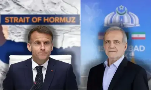 Macron urges Iran to seize Islamabad talks for lasting de-escalation