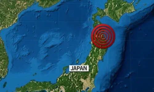 جاپان میں 7.4 شدت کا زلزلہ، سونامی کی وارننگ جاری