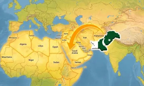 پاکستان کی جنوبی ایشیا سے &rsquo;گریٹر مڈل ایسٹ&lsquo; منتقلی، کیا فائدہ یا نقصان ہوگا؟