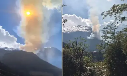 Explosion in Indian-occupied Kashmir sparks crash rumours, IAF denies