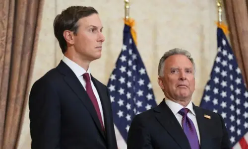 اسٹیو وٹکوف اور جیرڈ کشنر آج مذاکرات کے لیے پاکستان روانہ ہوں گے: ترجمان وائٹ ہاؤس