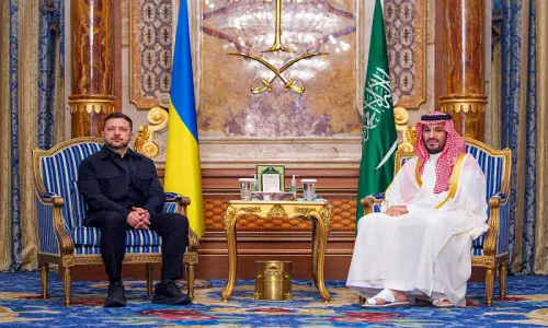 Zelensky, Saudi Crown Prince hold security talks in Jeddah